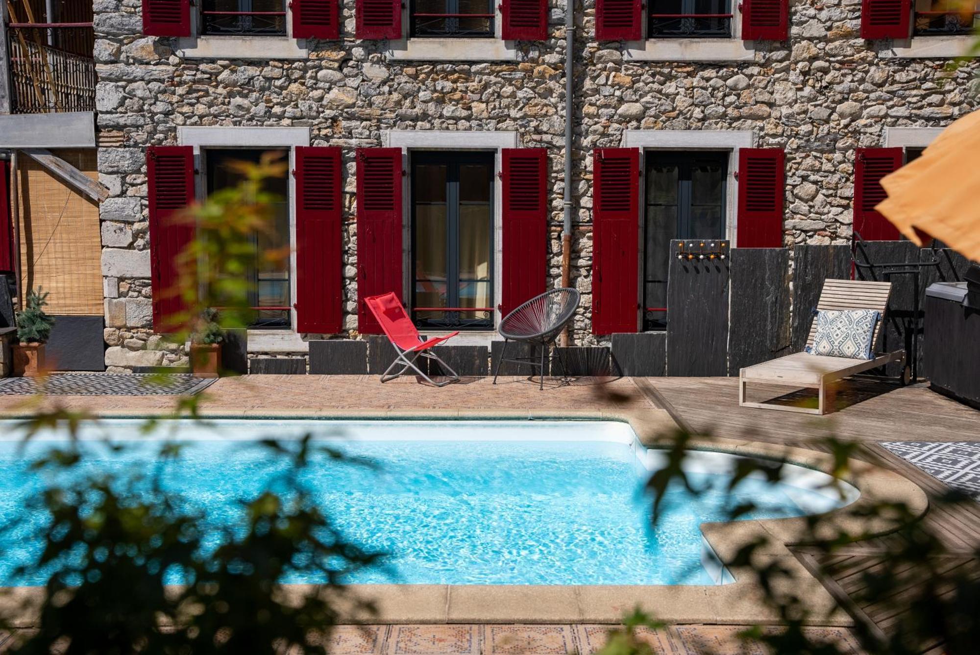 A Nouste Chambres D'Hotes Et Gite Only Adults Campan Esterno foto
