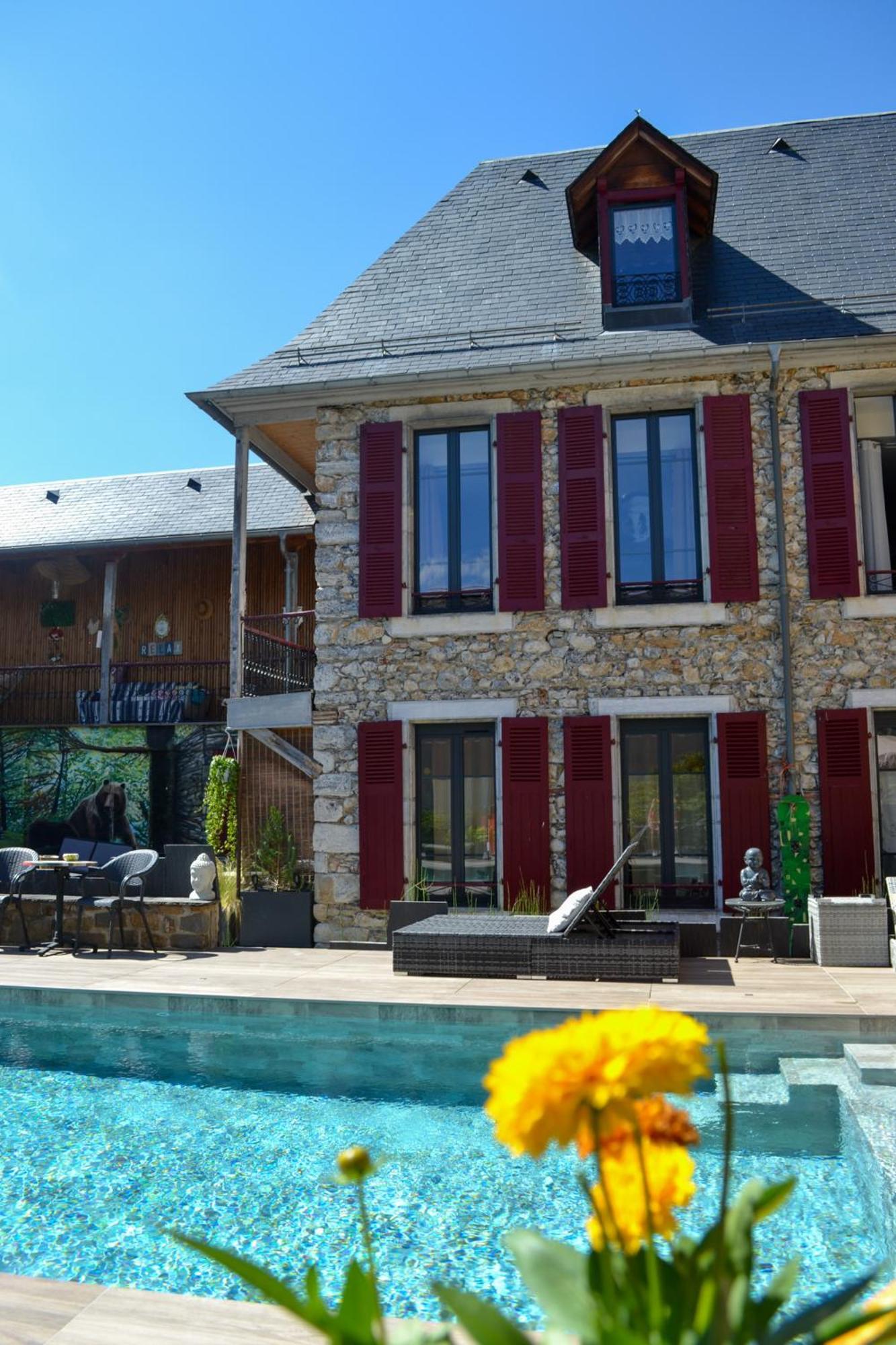 A Nouste Chambres D'Hotes Et Gite Only Adults Campan Esterno foto