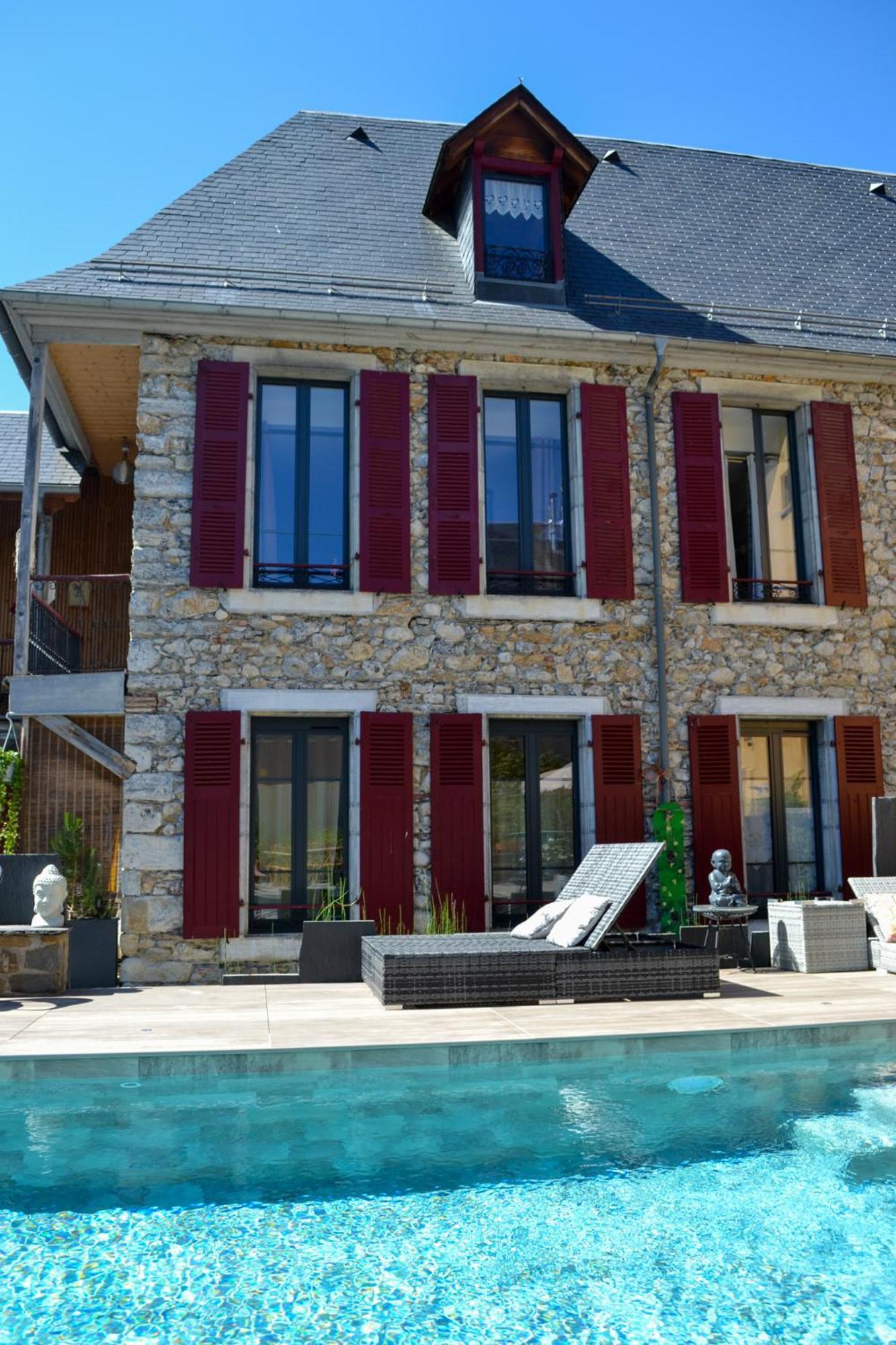 A Nouste Chambres D'Hotes Et Gite Only Adults Campan Esterno foto