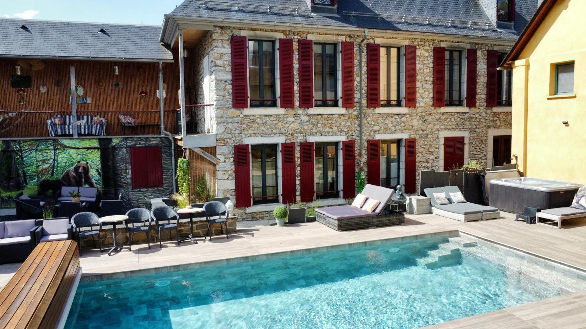 A Nouste Chambres D'Hotes Et Gite Only Adults Campan Esterno foto