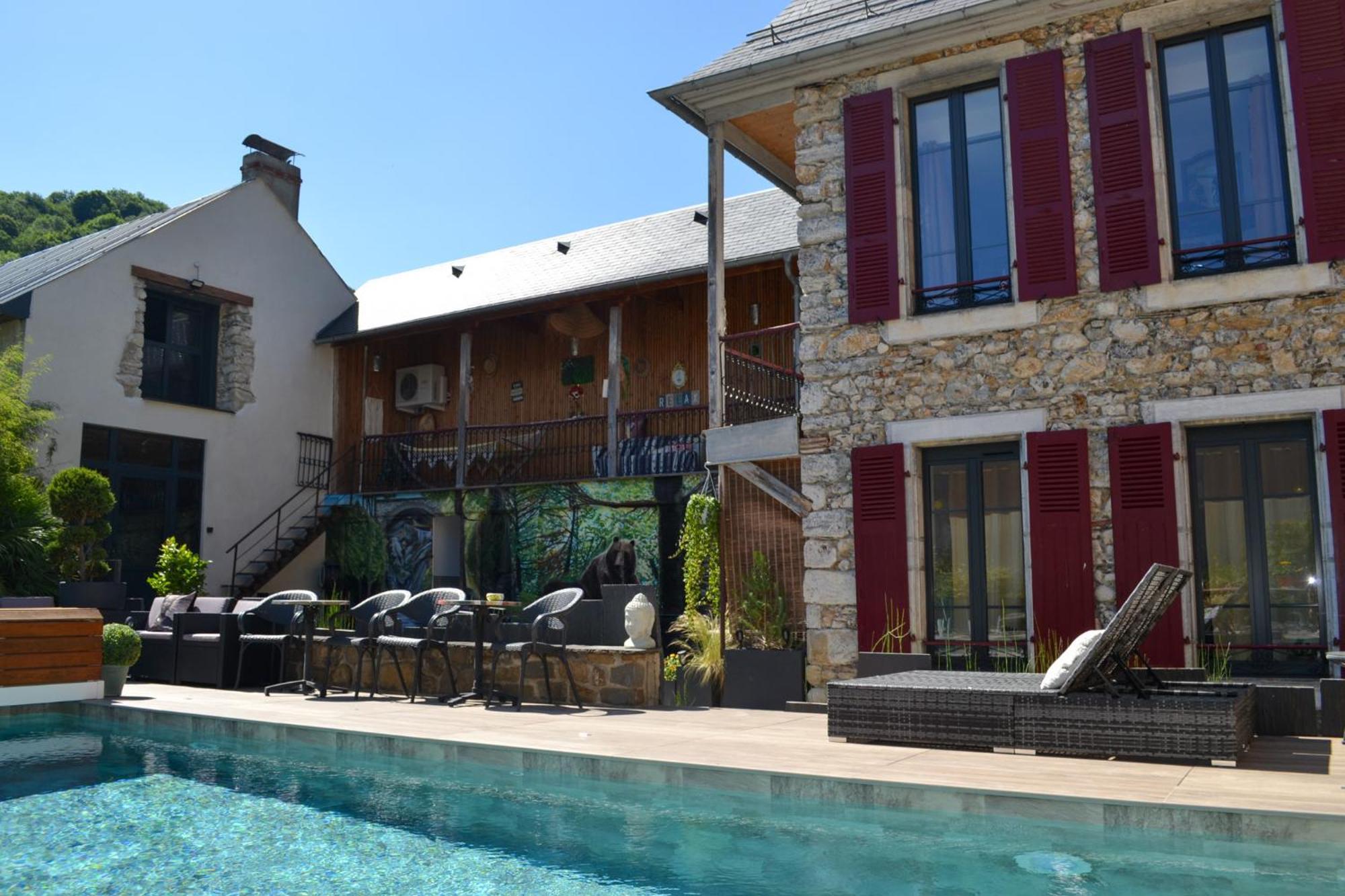 A Nouste Chambres D'Hotes Et Gite Only Adults Campan Esterno foto